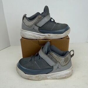 Jordan Max Aura 3 Toddler Cool Grey Sneakers DA8023-005 Size 10C